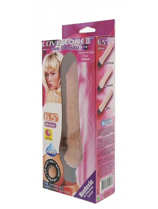 Рельефный реалистичный вибратор - 16,5 см. - NMC