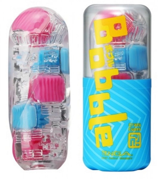 Мастурбатор Tenga Bobble Crazy Cubes - Tenga - в Находке купить с доставкой