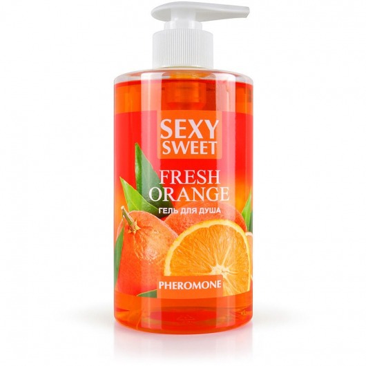 Гель для душа Sexy Sweet Fresh Orange с ароматом апельсина и феромонами - 430 мл. -  - Магазин феромонов в Находке