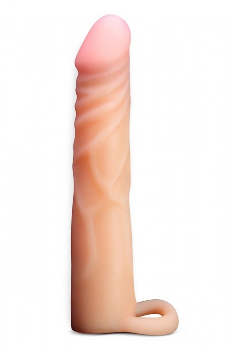 Телесная насадка на пенис Cock Xtender - 17,7 см. - Blush Novelties - в Находке купить с доставкой