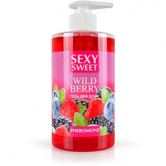 Гель для душа Sexy Sweet Wild Berry с ароматом лесных ягод и феромонами - 430 мл. -  - Магазин феромонов в Находке