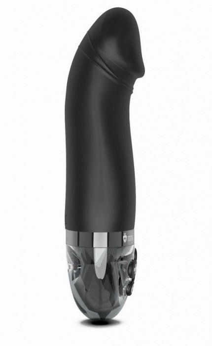 Черный вибратор с электростимуляцией Real Deal Neal - 16,5 см. - MyStim - купить с доставкой в Находке