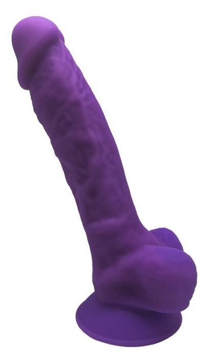 Фиолетовый фаллоимитатор Model 1 - 17,6 см. - Adrien Lastic