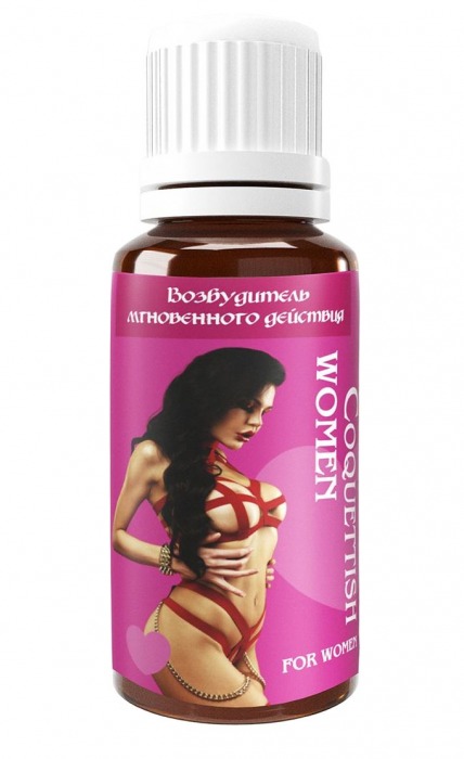 Возбудитель мгновенного действия Coquettish Women - 30 мл. - Миагра - купить с доставкой в Находке
