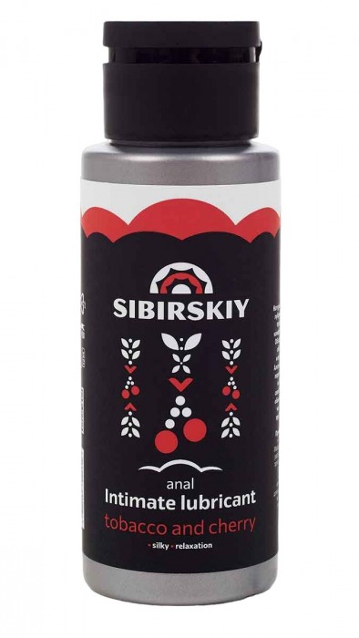 Анальный лубрикант на водной основе SIBIRSKIY с ароматом вишни и табака - 100 мл. - Sibirskiy - купить с доставкой в Находке