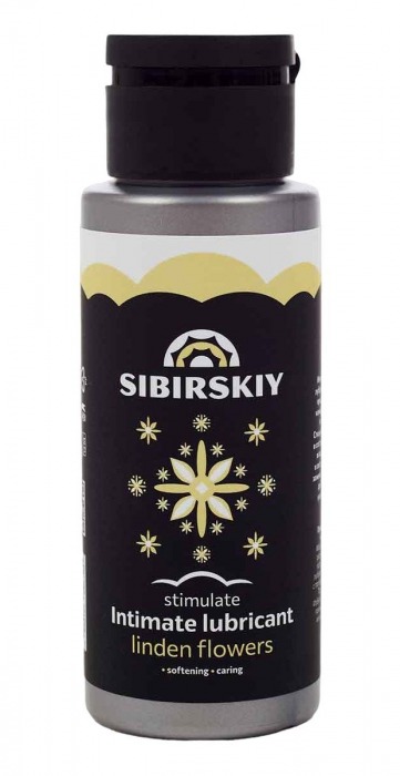 Возбуждающий интимный лубрикант SIBIRSKIY с ароматом цветков липы - 100 мл. - Sibirskiy - купить с доставкой в Находке