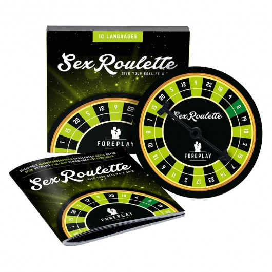 Настольная игра-рулетка Sex Roulette Foreplay - Tease&Please - купить с доставкой в Находке