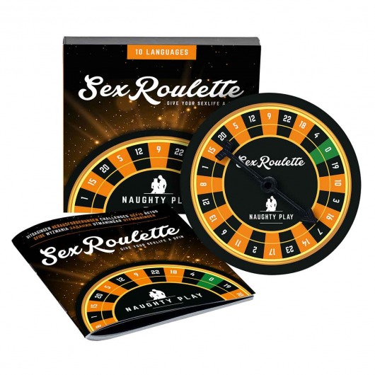 Настольная игра-рулетка Sex Roulette Naughty Play - Tease&Please - купить с доставкой в Находке