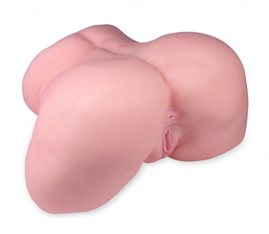 Реалистичный мастурбатор-полуторс с 2 рабочими отверстиями - S-HANDE - в Находке купить с доставкой