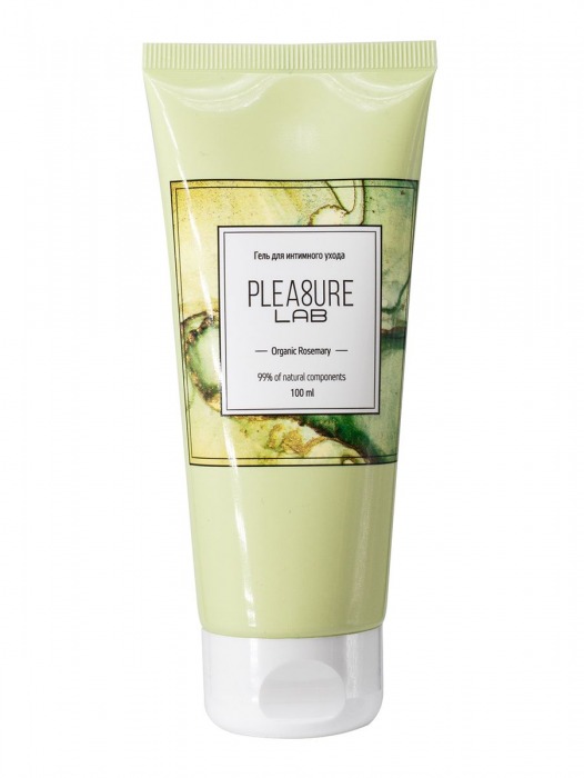 Лубрицирующий гель для интимного ухода Organic Rosemary с ароматом розмарина - 100 мл. - Pleasure Lab - купить с доставкой в Находке