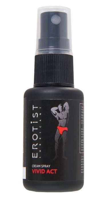 Возбуждающий крем-спрей для мужчин Erotist Vivid Act - 30 мл. - Erotist Lubricants - купить с доставкой в Находке