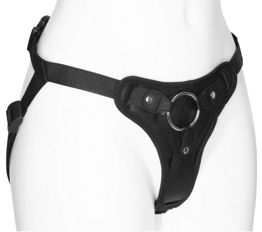 Женские трусики для фиксации насадки кольцом с внутренней насадкой - LOVETOY (А-Полимер) - купить с доставкой в Находке