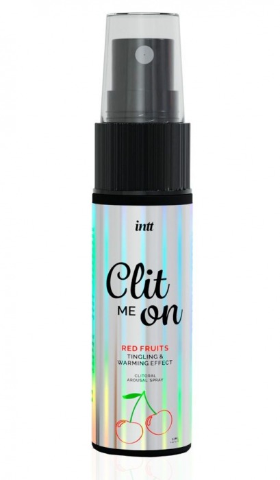 Клиторальный возбуждающий спрей Clit Me On Red Fruits - 12 мл. - INTT - купить с доставкой в Находке