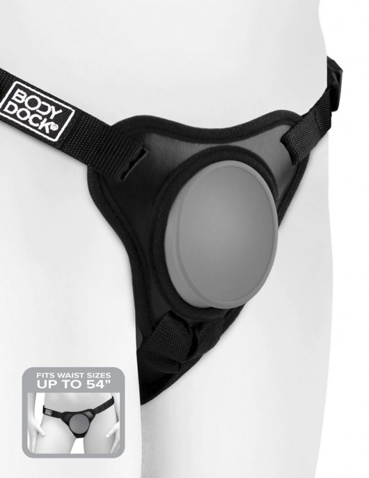 Трусы с платформой для насадки Body Dock Elite Mini - Pipedream - купить с доставкой в Находке