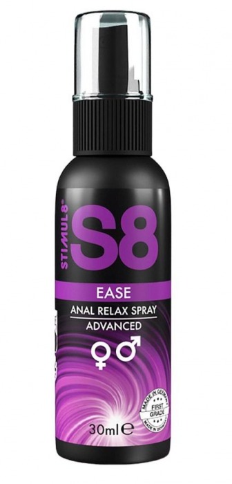 Расслабляющий анальный спрей S8 Ease Anal Relax Spray - 30 мл. - Stimul8 - купить с доставкой в Находке