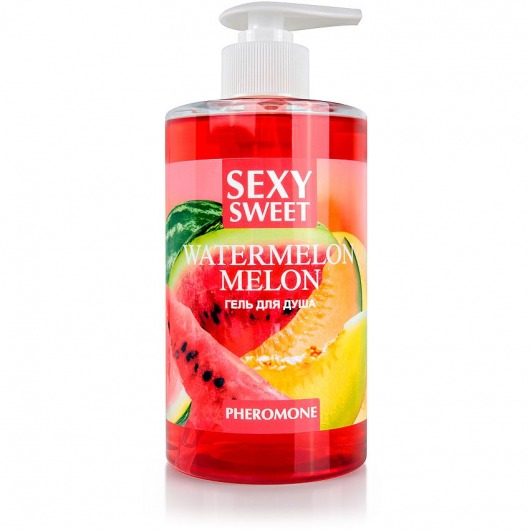 Гель для душа Sexy Sweet Watermelon Melon с ароматом арбуза, дыни и феромонами - 430 мл. -  - Магазин феромонов в Находке