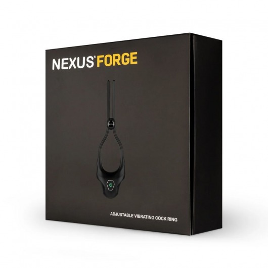Черное эрекционное лассо с вибрацией Nexus Forge - Nexus Range - в Находке купить с доставкой