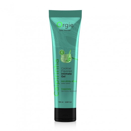 Съедобный интимный гель Orgie Lube Tube Cocktail Caipirinha - 100 мл. - ORGIE - купить с доставкой в Находке