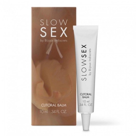 Бальзам для клитора Slow Sex Clitoral Balm - 10 мл. - Bijoux Indiscrets - купить с доставкой в Находке