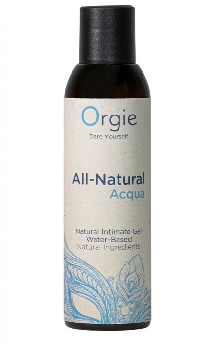 Интимный гель на водной основе Orgie All-Natural Acqua - 150 мл. - ORGIE - купить с доставкой в Находке