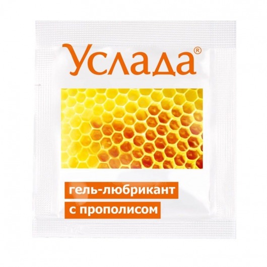 Гель-лубрикант «Услада с прополисом» - 3 гр. - Биоритм - купить с доставкой в Находке