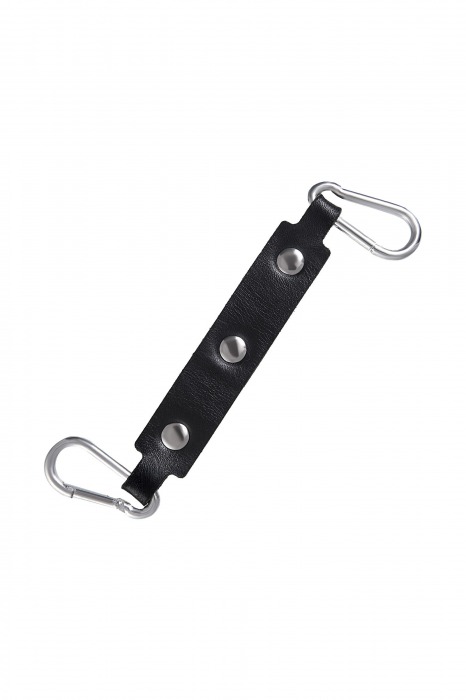 Черно-красные оковы из натуральной кожи - Pecado - купить с доставкой в Находке