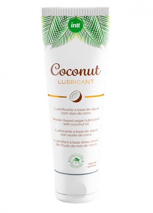 Веганская смазка на водной основе Coconut Lubricant - 100 мл. - INTT - купить с доставкой в Находке