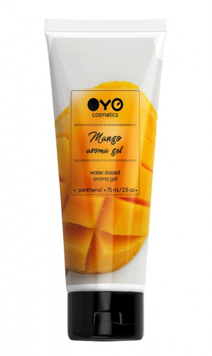 Лубрикант на водной основе OYO Aroma Gel Mango с ароматом манго - 75 мл. - OYO - купить с доставкой в Находке
