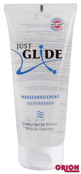 Вагинальная смазка на водной основе JUSTGLIDE - 200 мл. - Orion - купить с доставкой в Находке