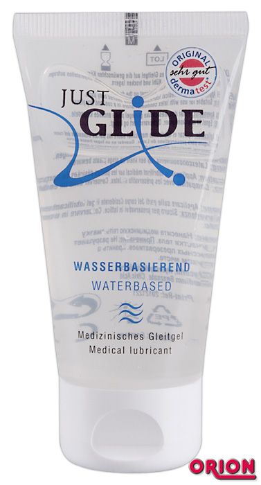 Вагинальная смазка на водной основе JUSTGLIDE - 50 мл. - Orion - купить с доставкой в Находке