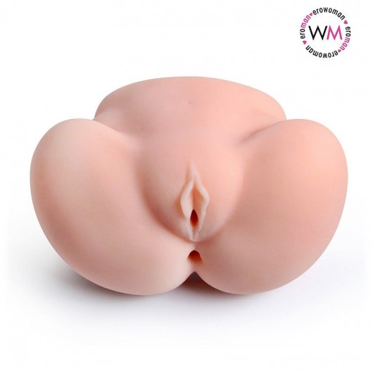 Реалистичный мастурбатор с двумя функциональными отверстиями - Erowoman-Eroman - в Находке купить с доставкой