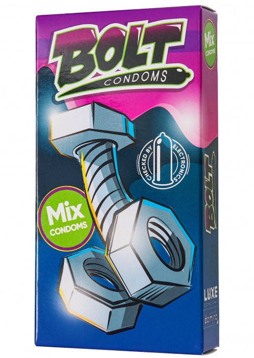 Набор презервативов Bolt Condoms - Luxe - купить с доставкой в Находке