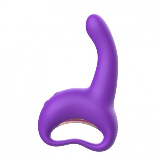 Фиолетовый вибратор для G-стимуляции - I-MOON