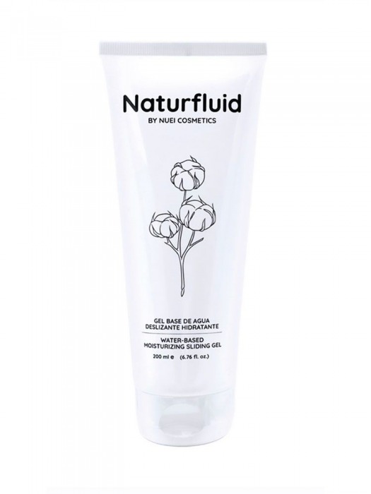 Экстраскользкий лубрикант на водной основе Nuei Naturfluid - 200 мл. - Nuei cosmetics - купить с доставкой в Находке