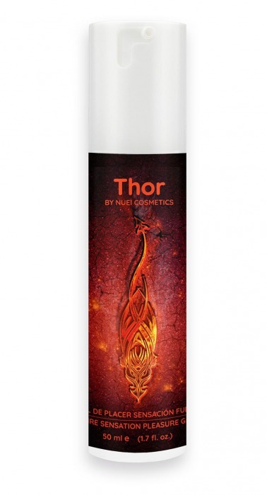 Возбуждающий унисекс гель Thor Fire Gel - 50 мл. - Nuei cosmetics - купить с доставкой в Находке