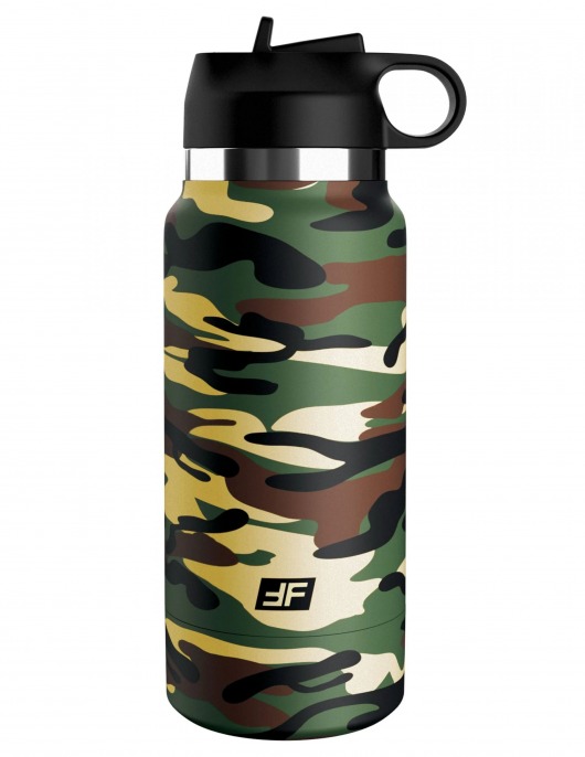 Мастурбатор в камуфляжной колбе Fap Flask - Pipedream - в Находке купить с доставкой