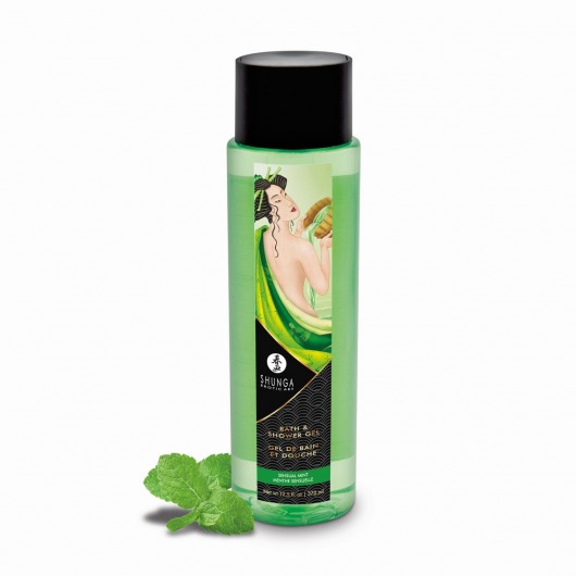 Гель для душа Sensual Mint с ароматом мяты - 370 мл. -  - Магазин феромонов в Находке