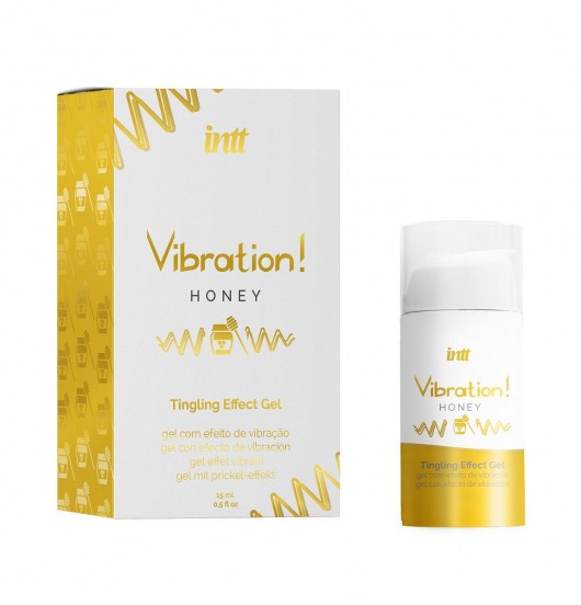 Жидкий вибратор Vibration Honey - 15 мл. - INTT - купить с доставкой в Находке