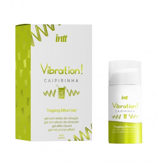 Жидкий вибратор Vibration Caipirinha - 15 мл. - INTT - купить с доставкой в Находке