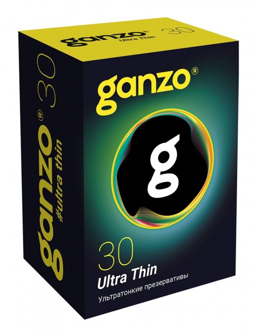 Супертонкие презервативы Ganzo Ultra thin - 30 шт. - Ganzo - купить с доставкой в Находке