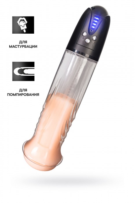 Автоматическая помпа для пениса Thorin - Sexus - в Находке купить с доставкой