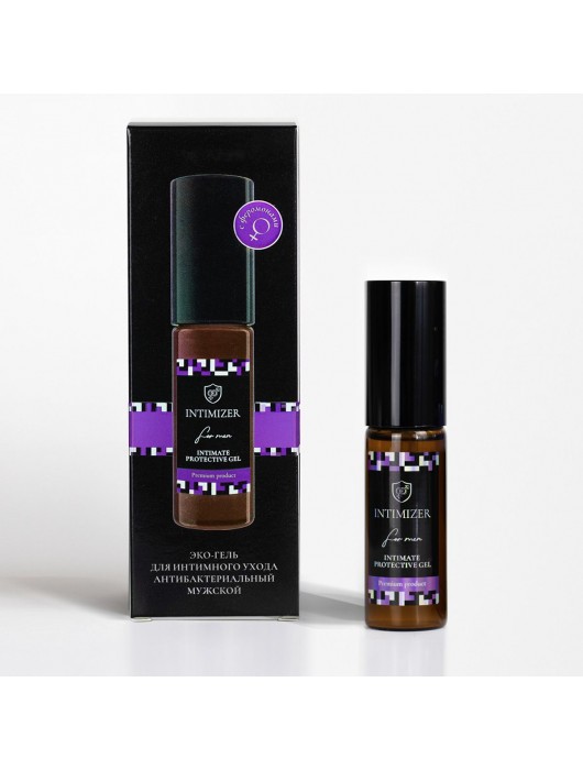 Мужской антибактериальный эко-гель для интимного ухода Intimizer - 20 мл. - Intimizer - купить с доставкой в Находке