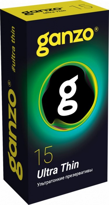 Прозрачные ультратонкие презервативы Ganzo Ultra thin - 15 шт. - Ganzo - купить с доставкой в Находке