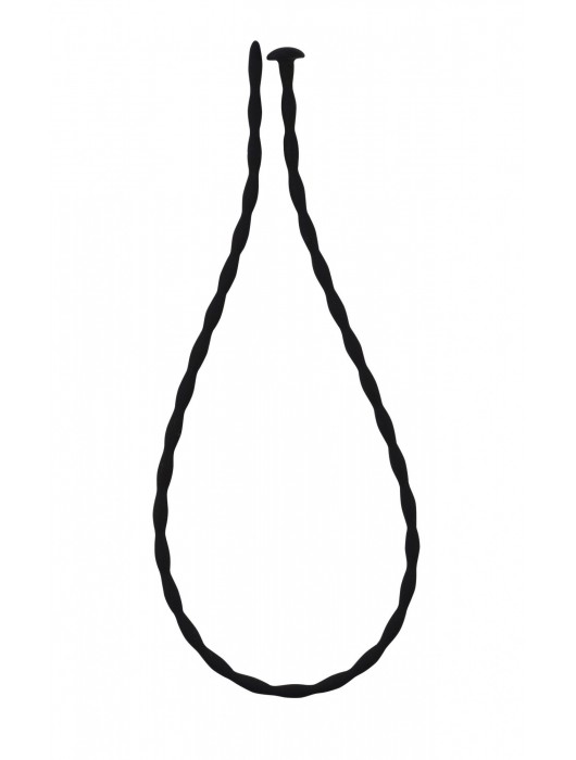 Черный уретральный массажер Glide Extra Small - 30 см. - Lola Games - купить с доставкой в Находке