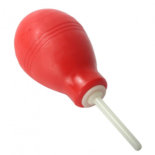 Анальный душ Enema Bulb Red - XR Brands - купить с доставкой в Находке