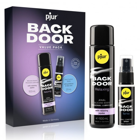Набор для анального секса pjur Back Door Value Pack - Pjur - купить с доставкой в Находке