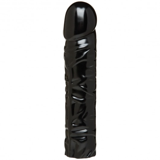 Насадка-фаллоимитатор Vac-U-Lock CodeBlack 8 Inch Classic Dong - 19,3 см. - Doc Johnson - купить с доставкой в Находке