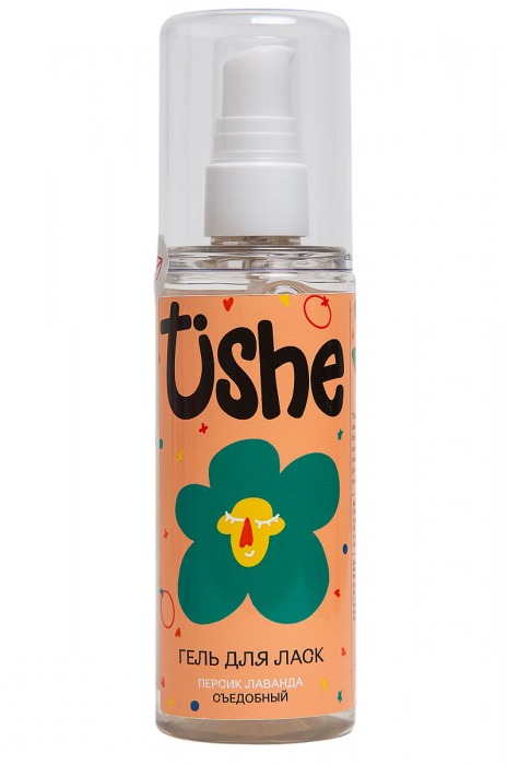 Съедобный лубрикант на водной основе Tishe с ароматом персика и лаванды - 125 мл. - Tishe - купить с доставкой в Находке