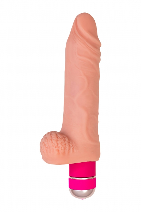 Телесная удлиняющая фаллическая насадка - 16 см. - ToyFa - в Находке купить с доставкой