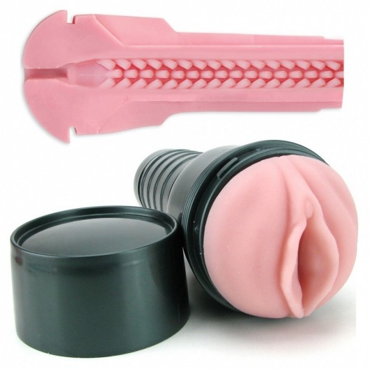 Мастурбатор-вагина Fleshlight - Vibro Pink Lady Touch с вибрацией - Fleshlight - в Находке купить с доставкой